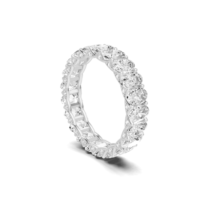 Eternal Brilliance Eternity Ring 14K White Gold