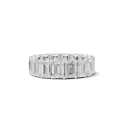 Eternity Band Ring 14K White Gold