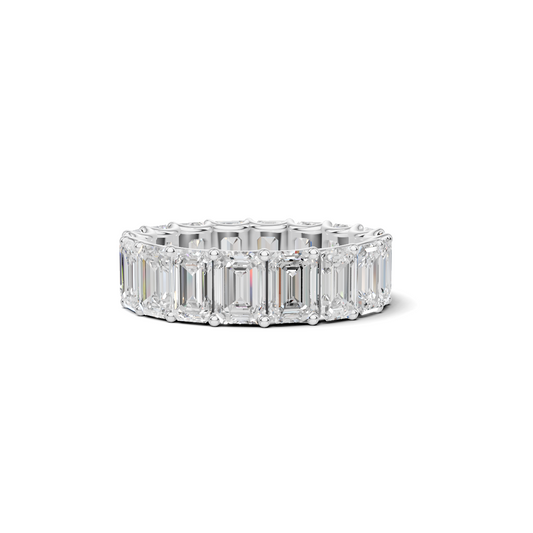 Eternity Band Ring 14K White Gold