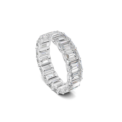 Eternity Band Ring 14K White Gold