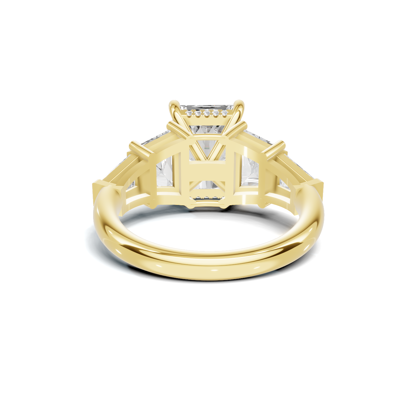 Exquisite Multi Stone Ring 14K Yellow Gold