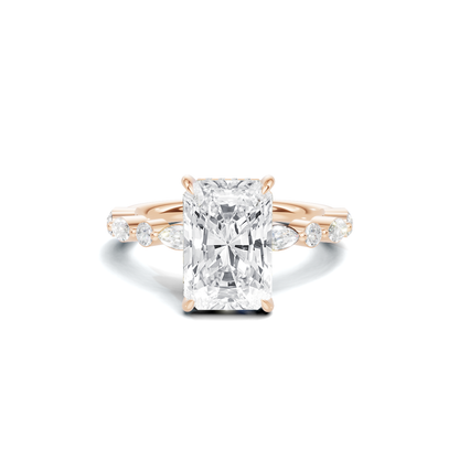 Exquisite Double Band Ring 14K Rose Gold