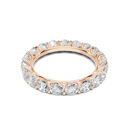 Prong Eternity Ring 14K Rose Gold