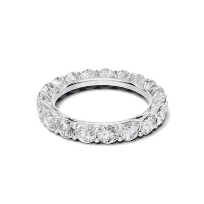 Prong Eternity Ring 14K White Gold