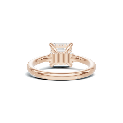 Pavilion Accented Ring 14K Rose Gold
