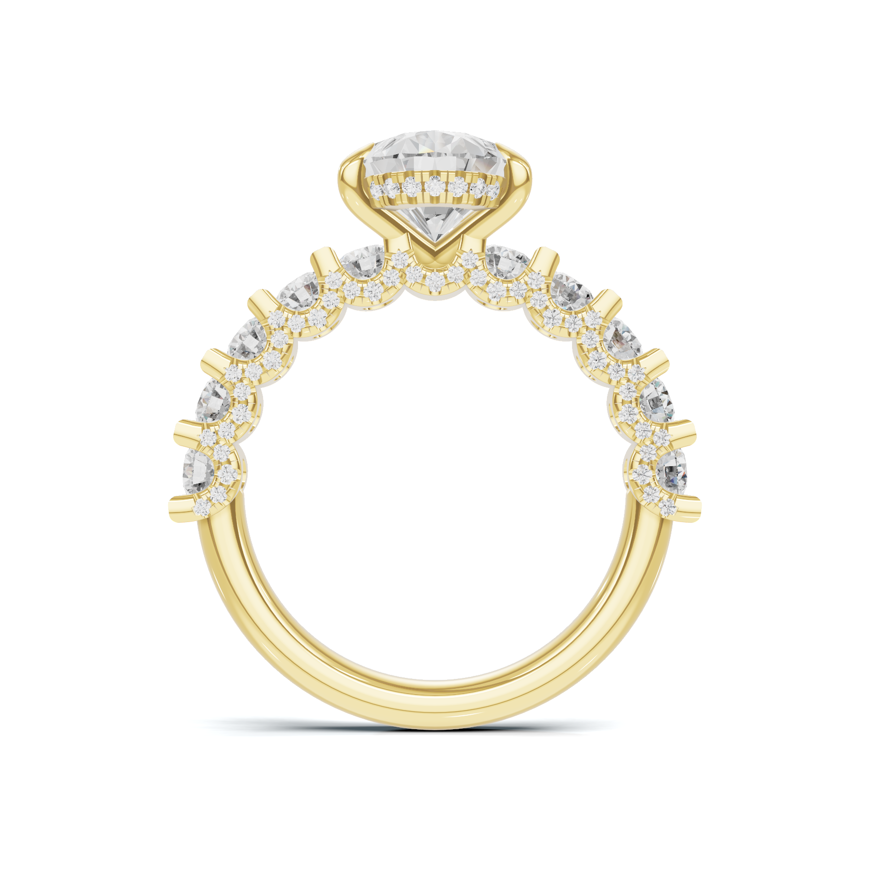 Eternity Ring 14K Yellow Gold