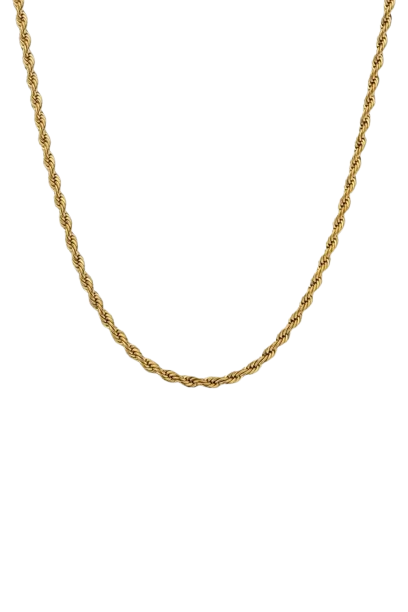 Rope Chains Necklace 10k Yellow Gold