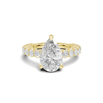 Accented Pave Ring
