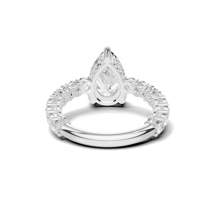 Accented Pave Ring
