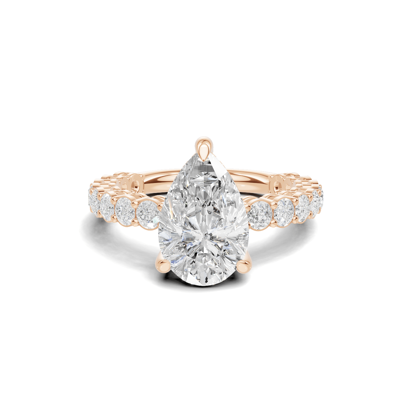 Accented Pave Ring