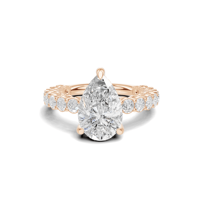 Accented Pave Ring