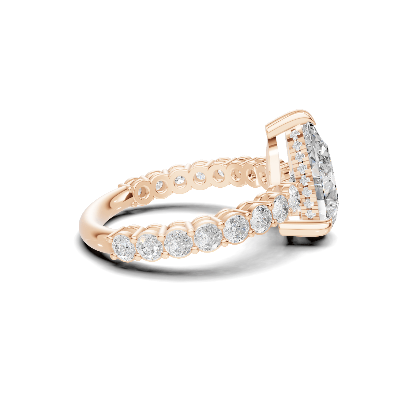 Accented Pave Ring