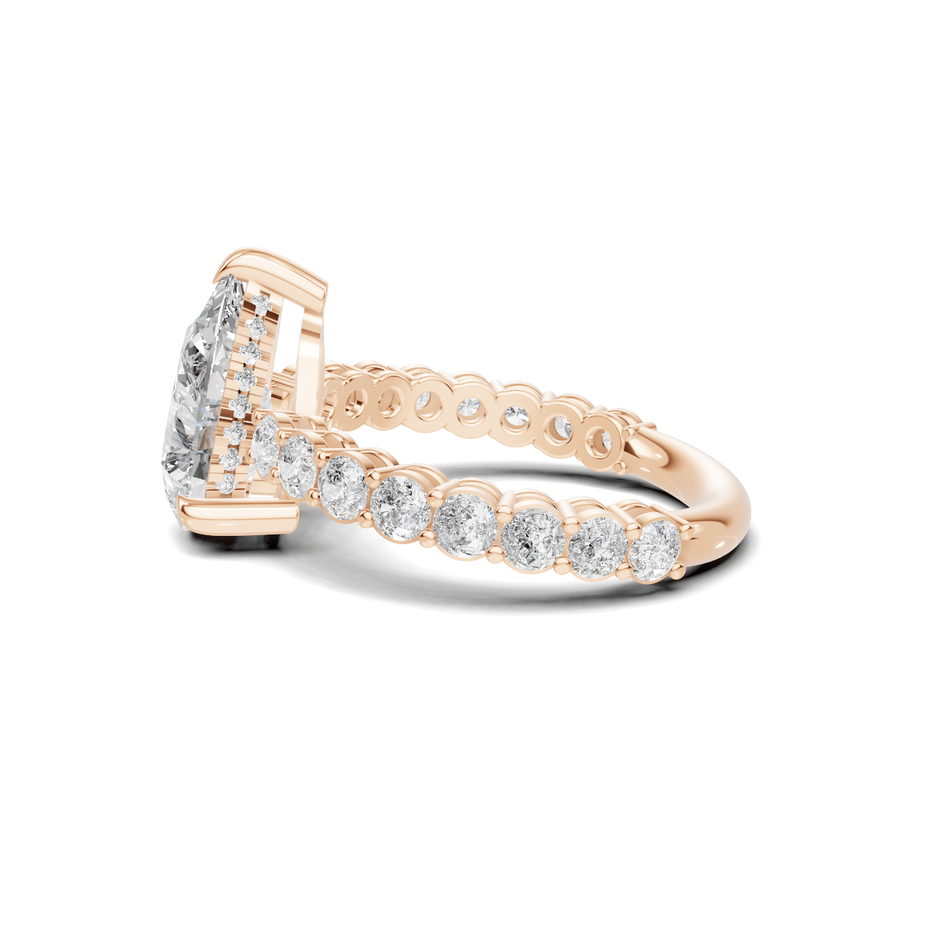 Accented Pave Ring