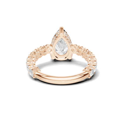 Accented Pave Ring