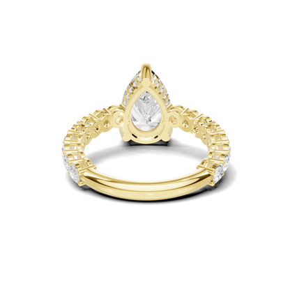 Accented Pave Ring