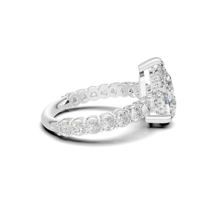 Accented Pave Ring