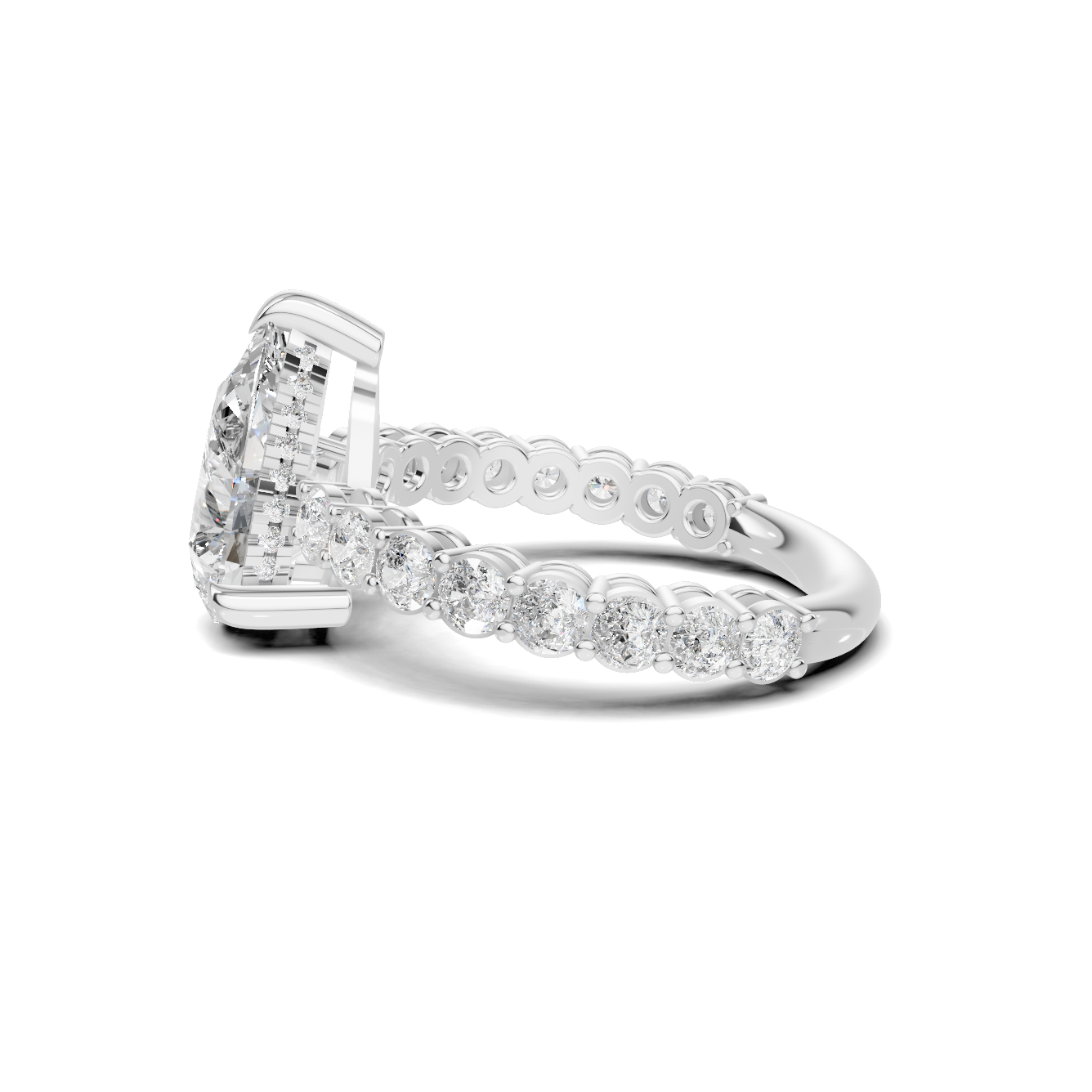 Accented Pave Ring