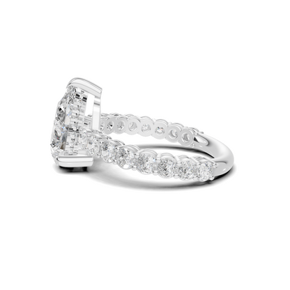 Accented Pave Ring