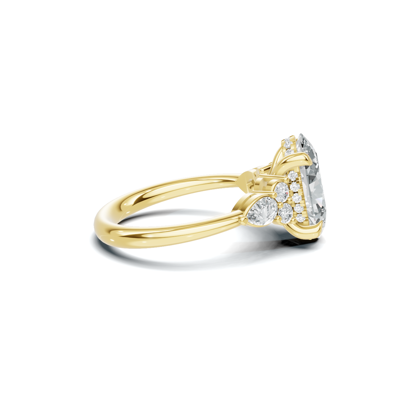 Accented Statement Ring