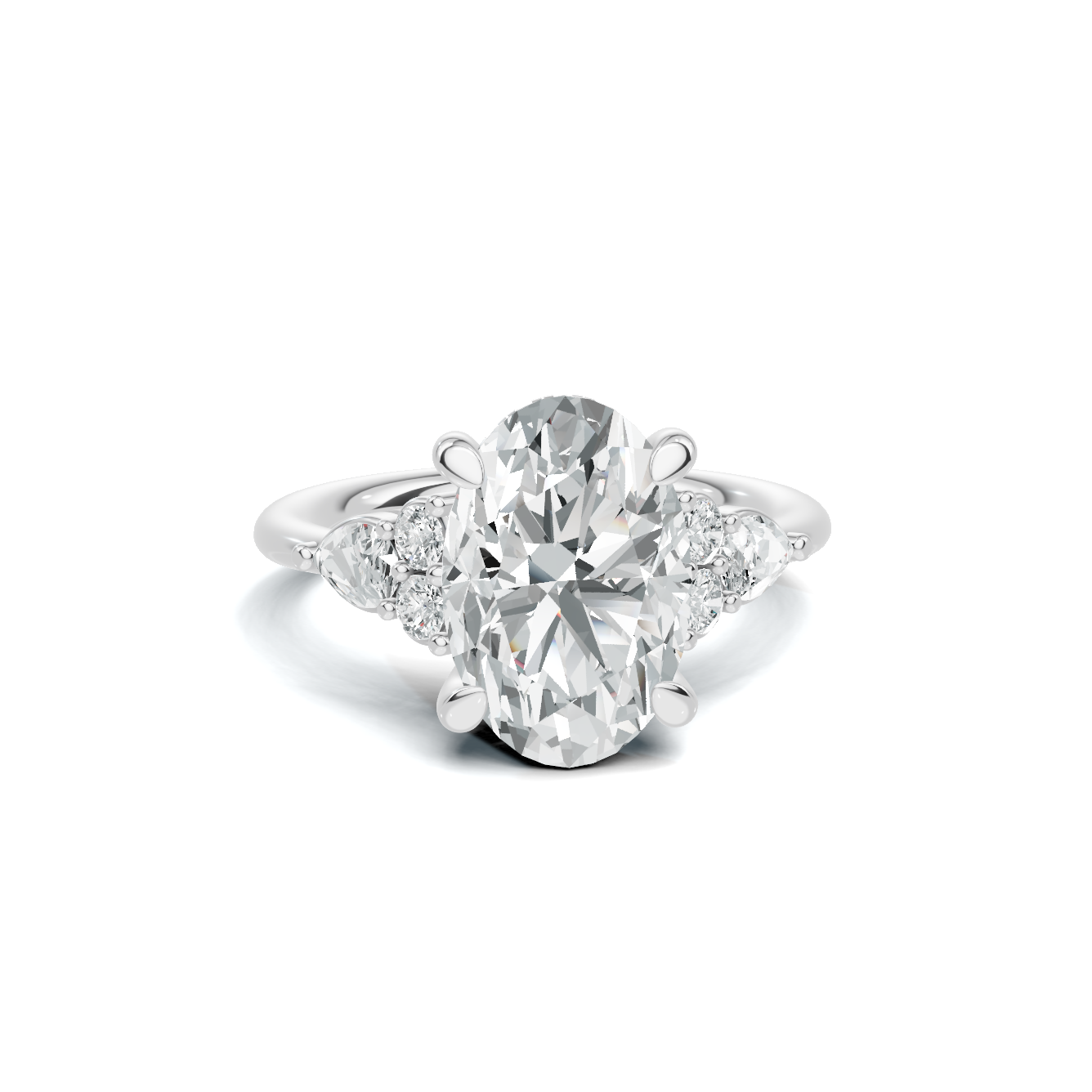 Accented Statement Ring
