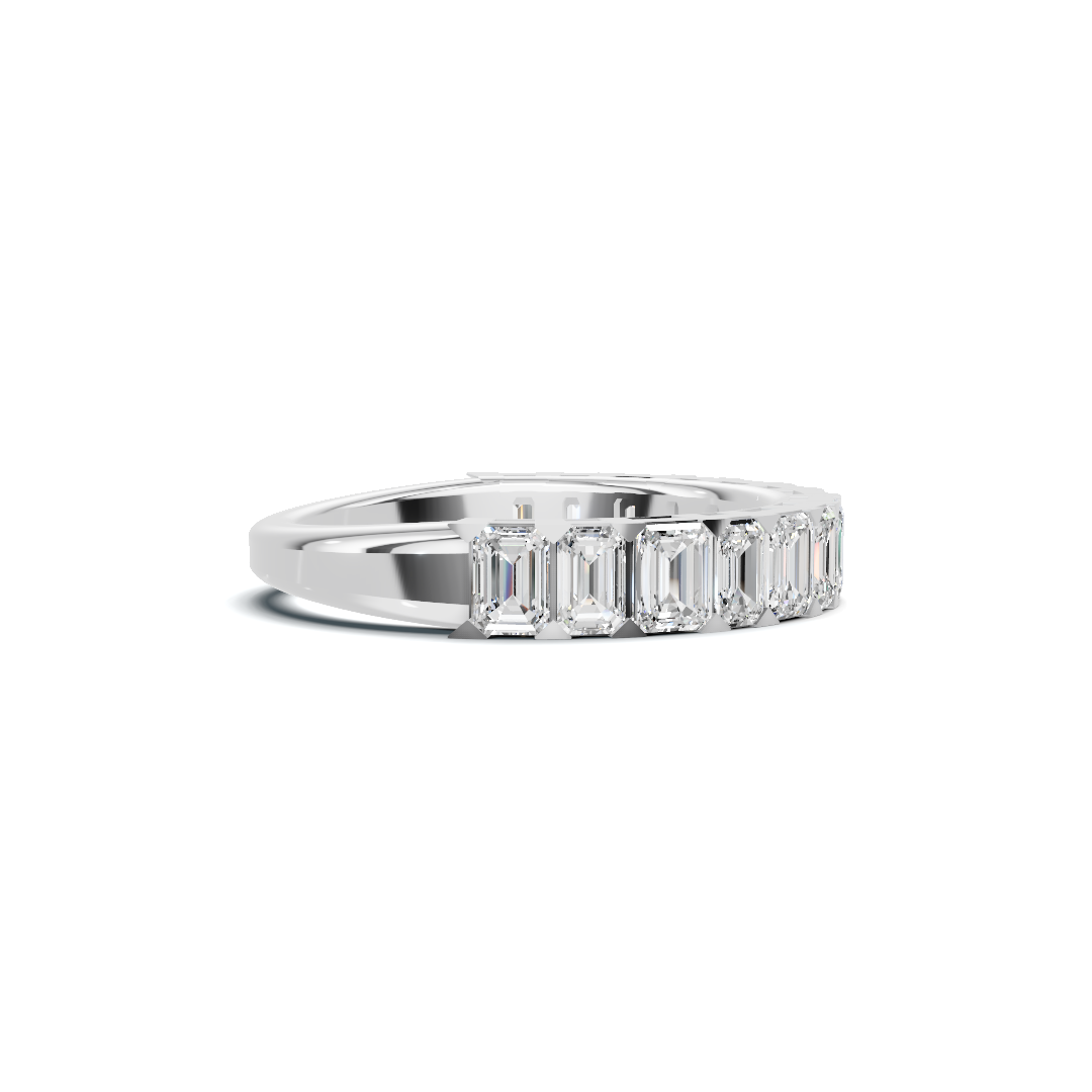 Baguette Channel Eternity Ring