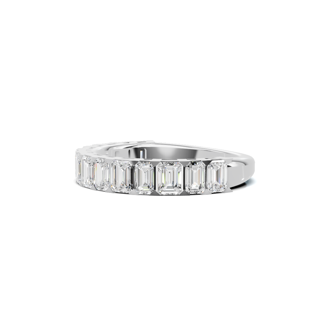 Baguette Channel Eternity Ring