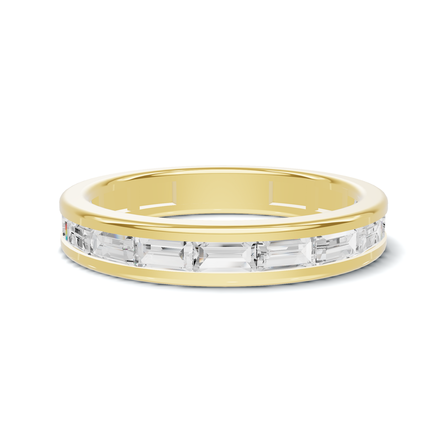 Baguette Channel Set Ring