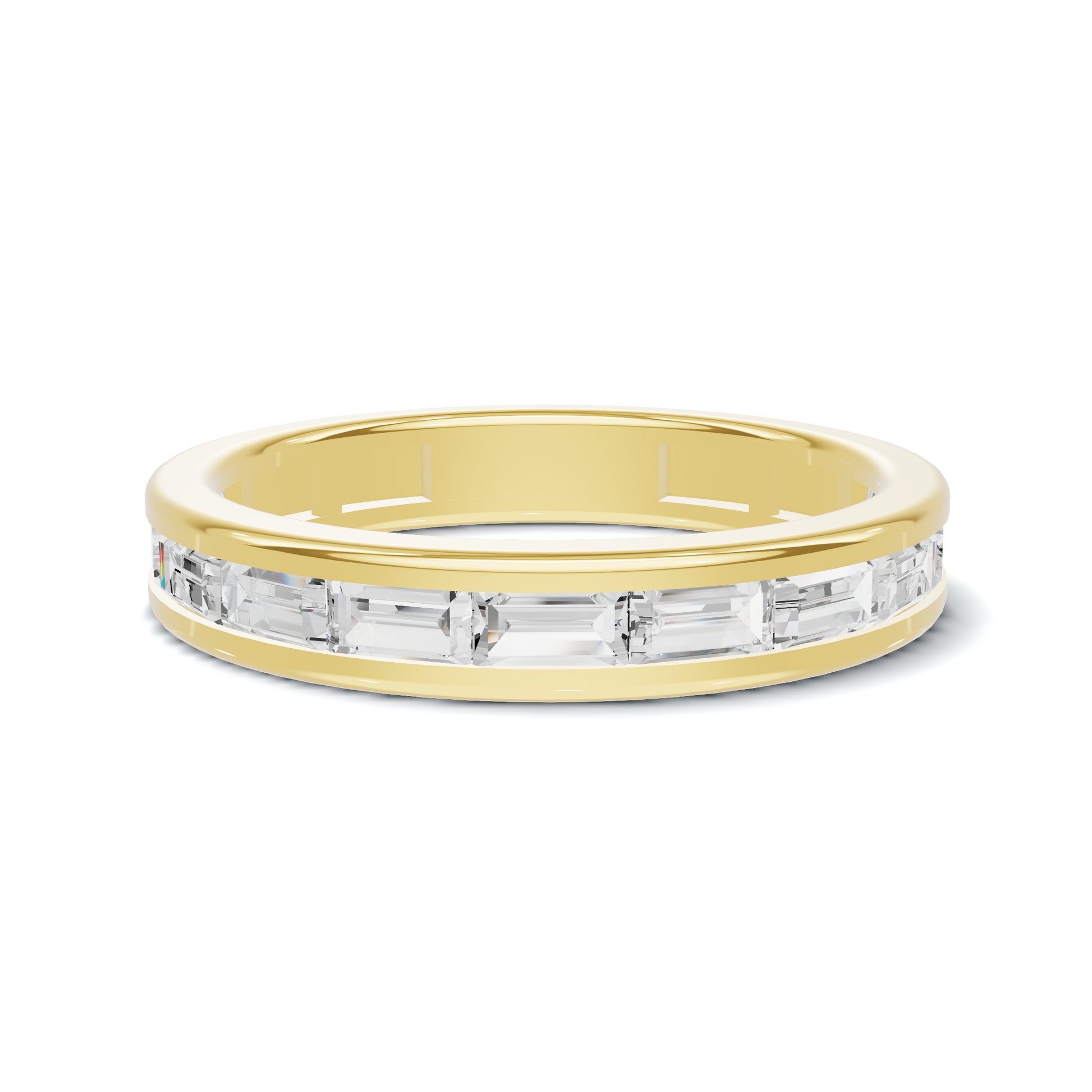 Baguette Channel Set Ring