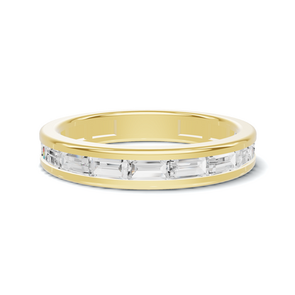 Baguette Channel Set Ring
