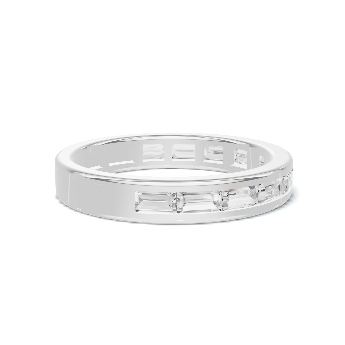 Baguette Channel Set Ring