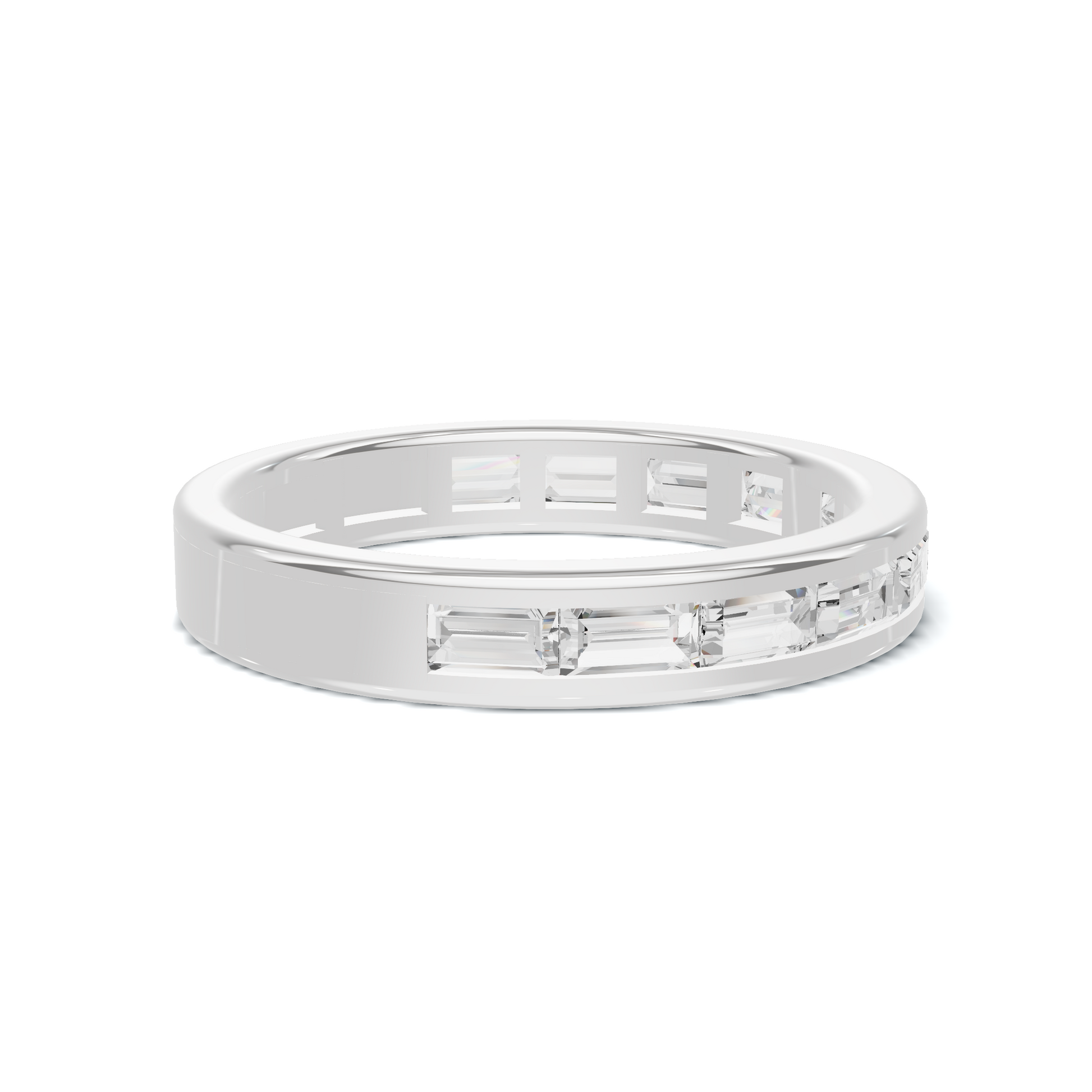 Baguette Channel Set Ring