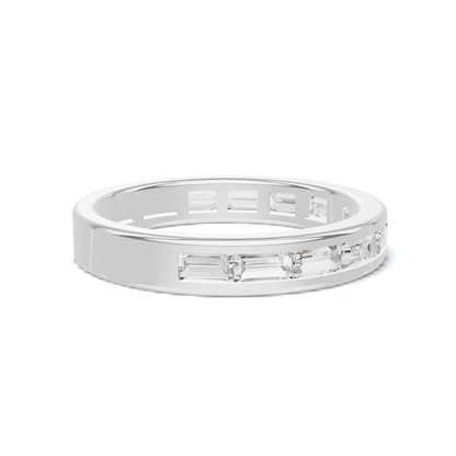 Baguette Channel Set Ring