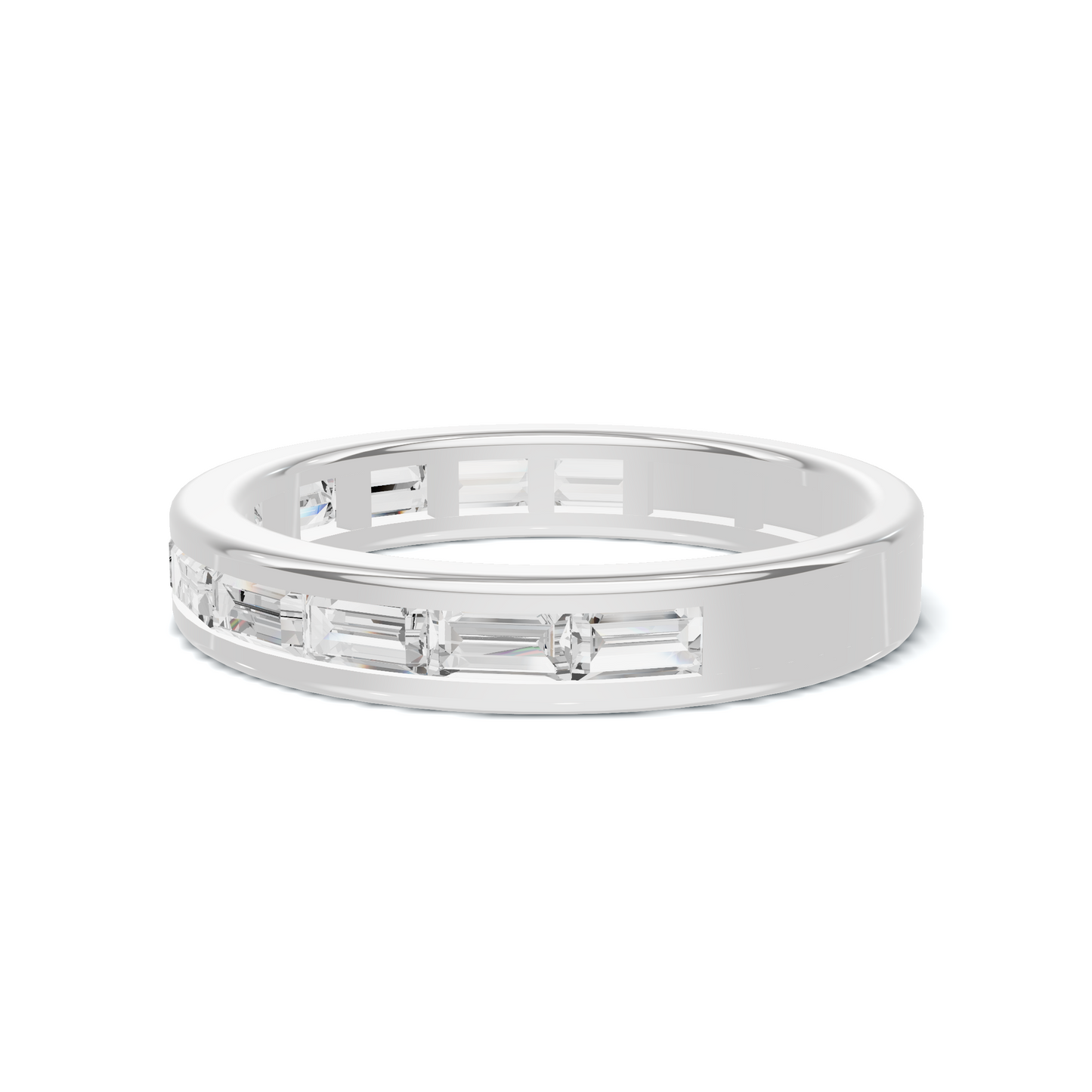 Baguette Channel Set Ring