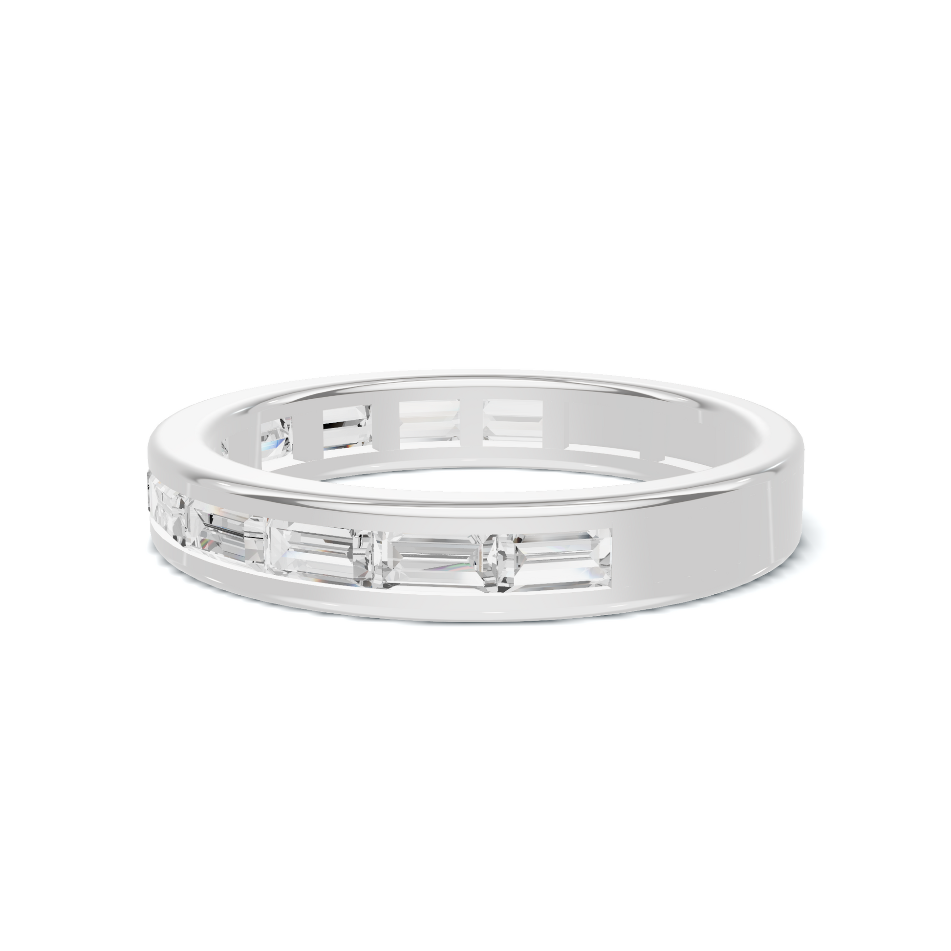 Baguette Channel Set Ring