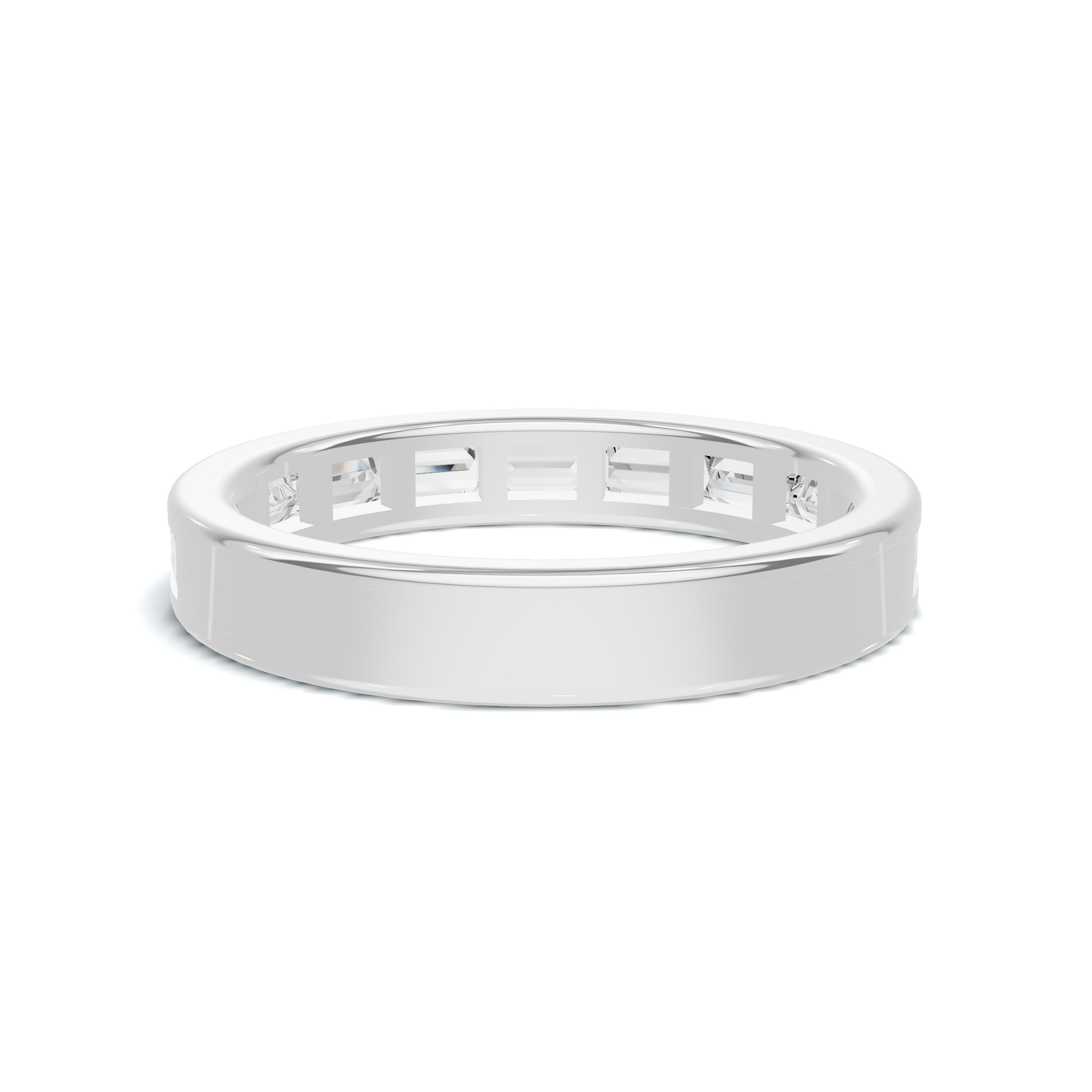 Baguette Channel Set Ring