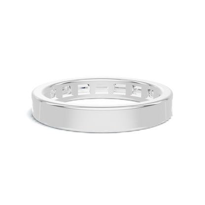 Baguette Channel Set Ring