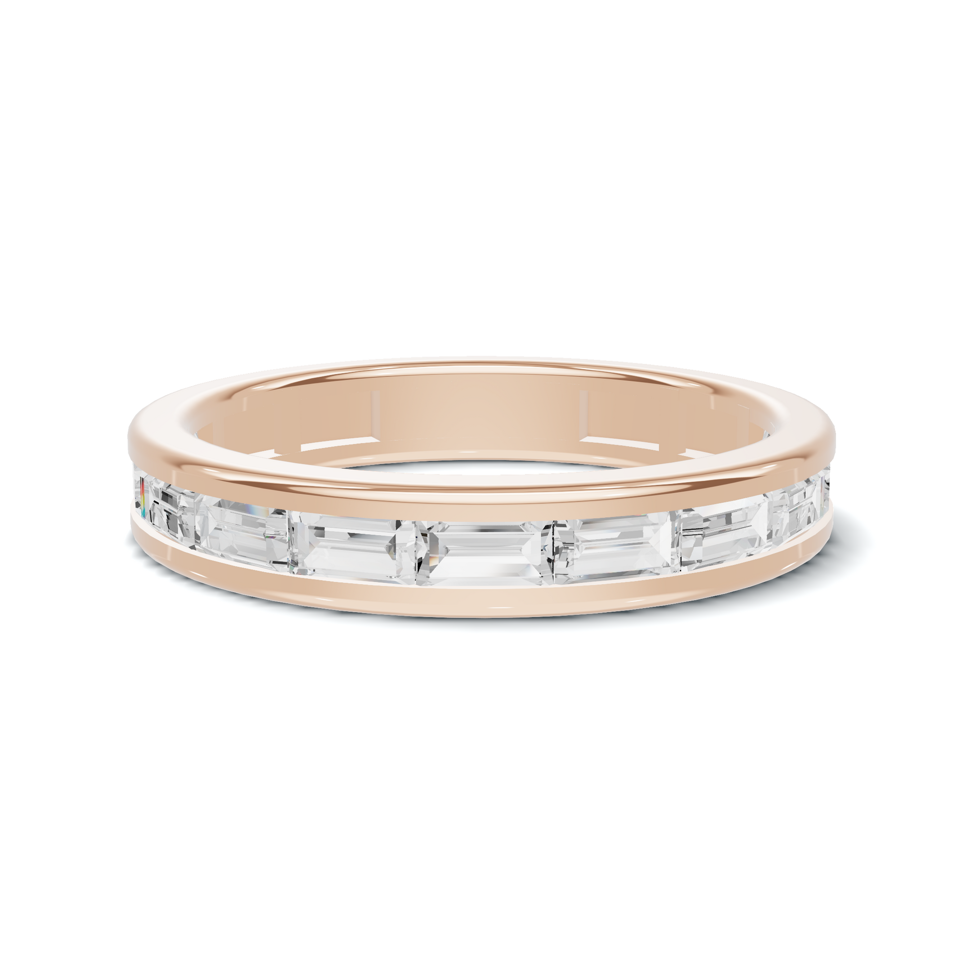 Baguette Channel Set Ring