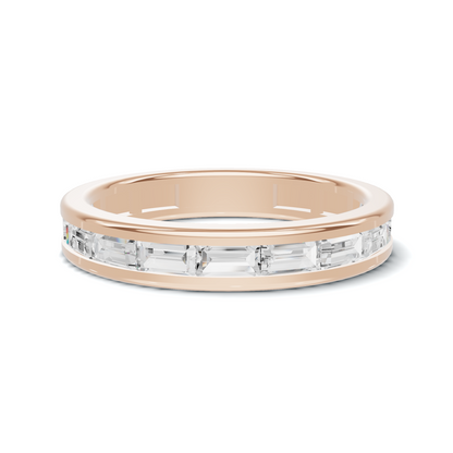 Baguette Channel Set Ring