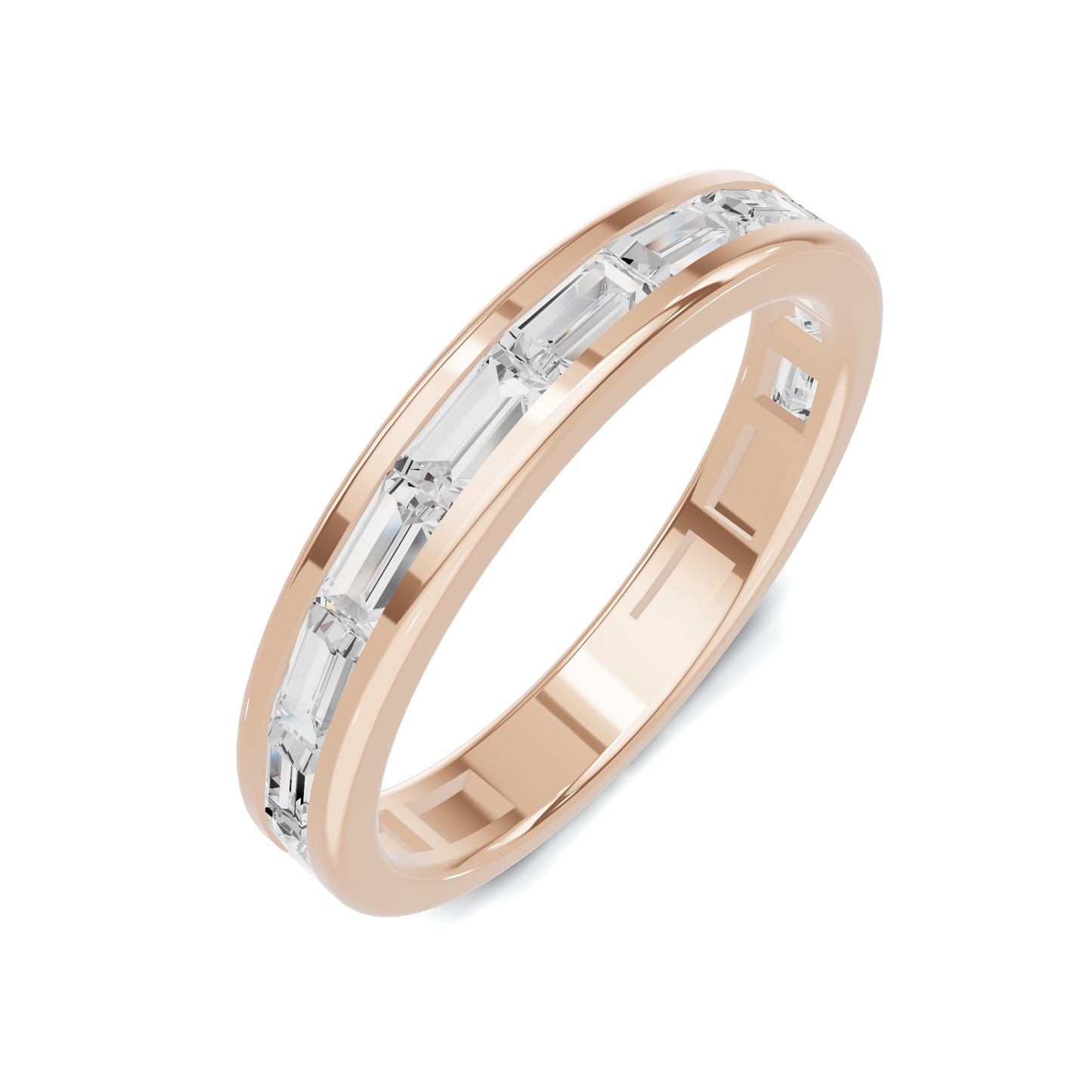 Baguette Channel Set Ring