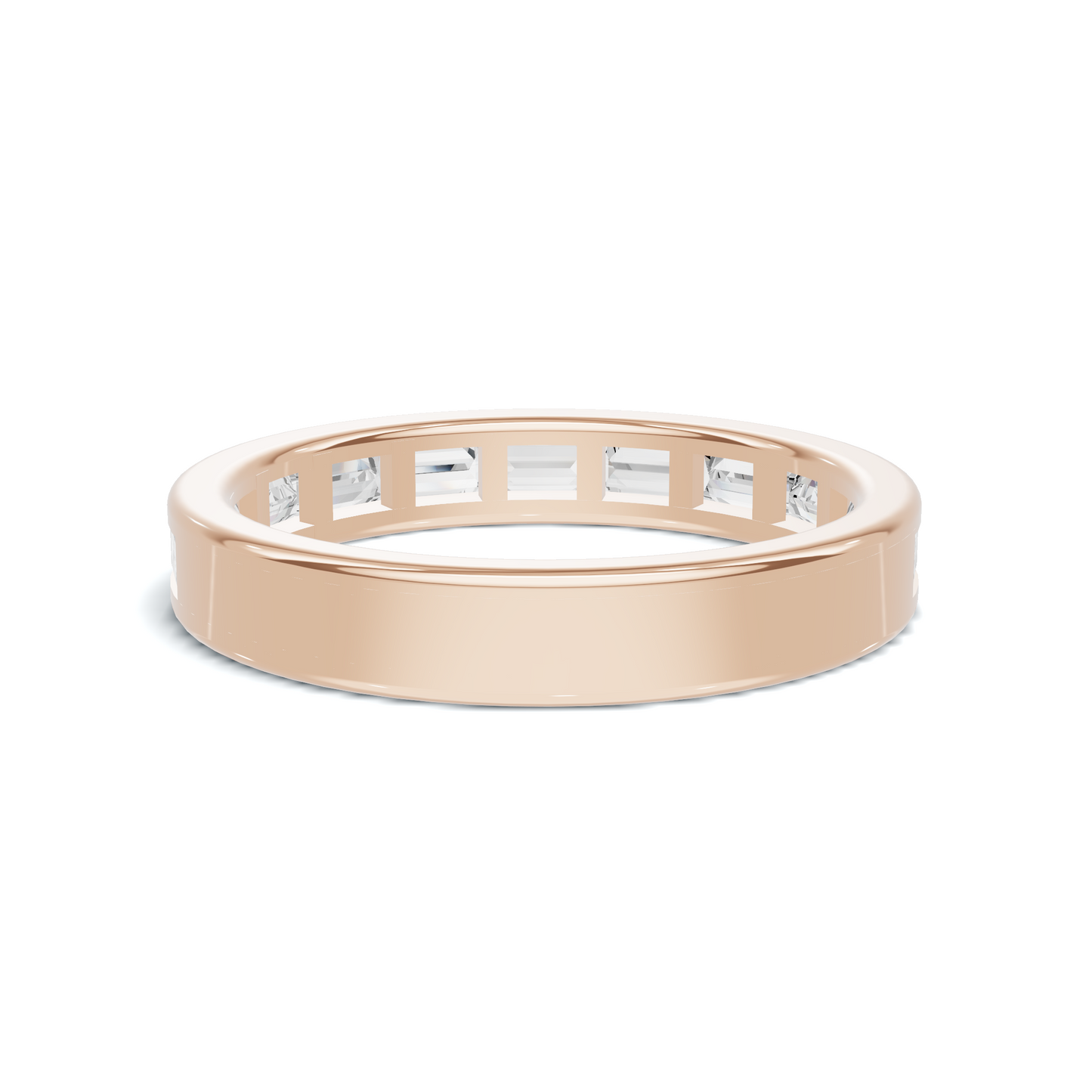 Baguette Channel Set Ring