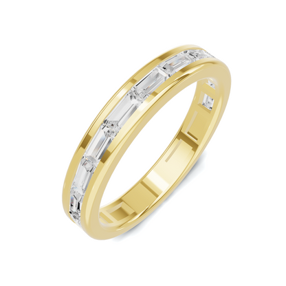 Baguette Channel Set Ring