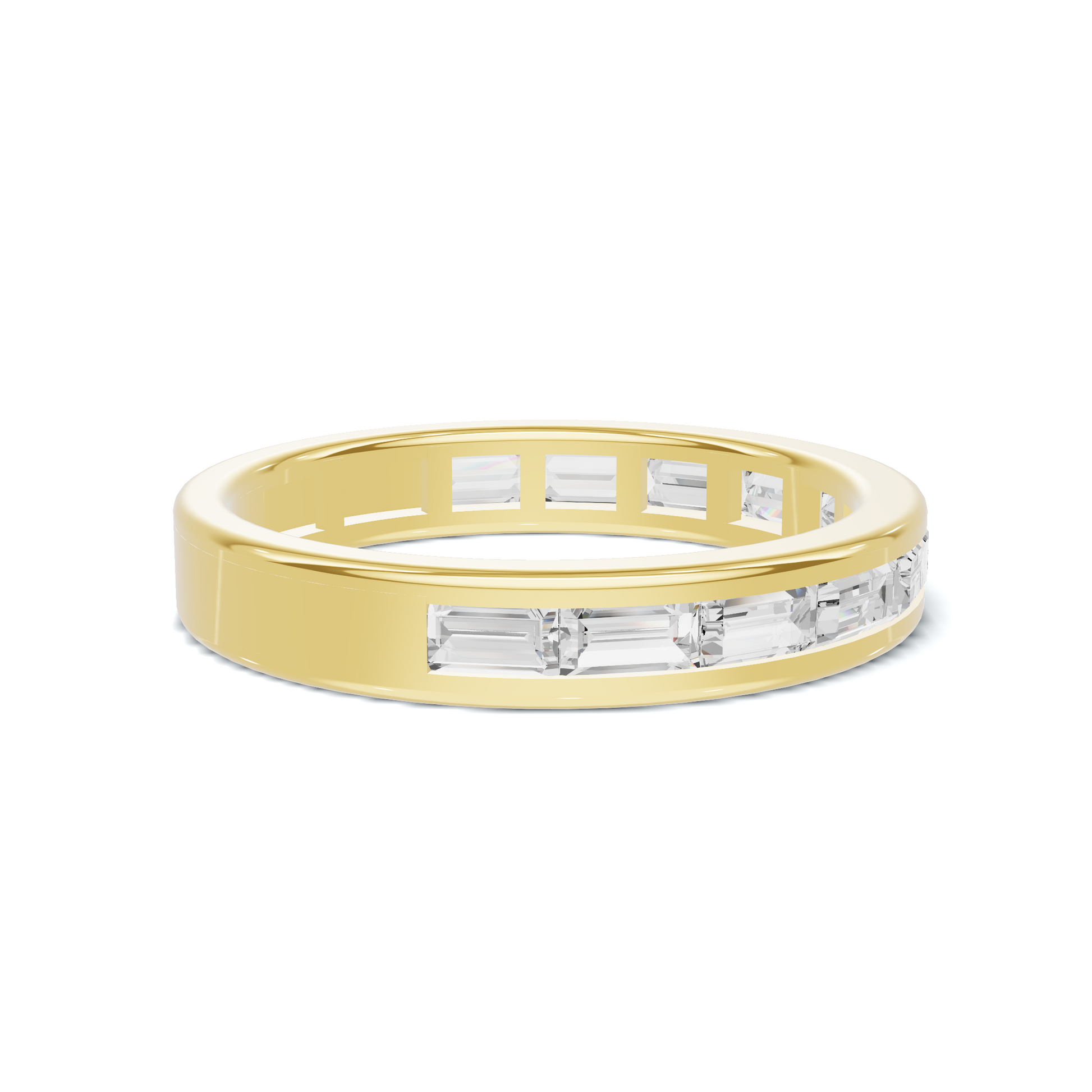Baguette Channel Set Ring