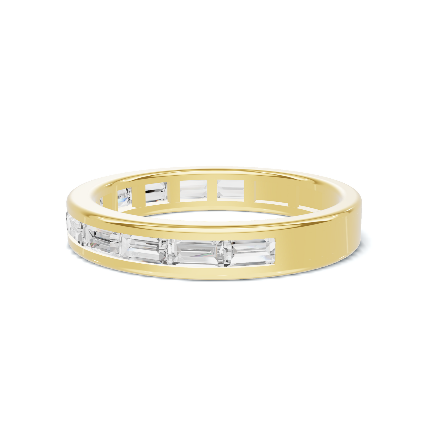 Baguette Channel Set Ring