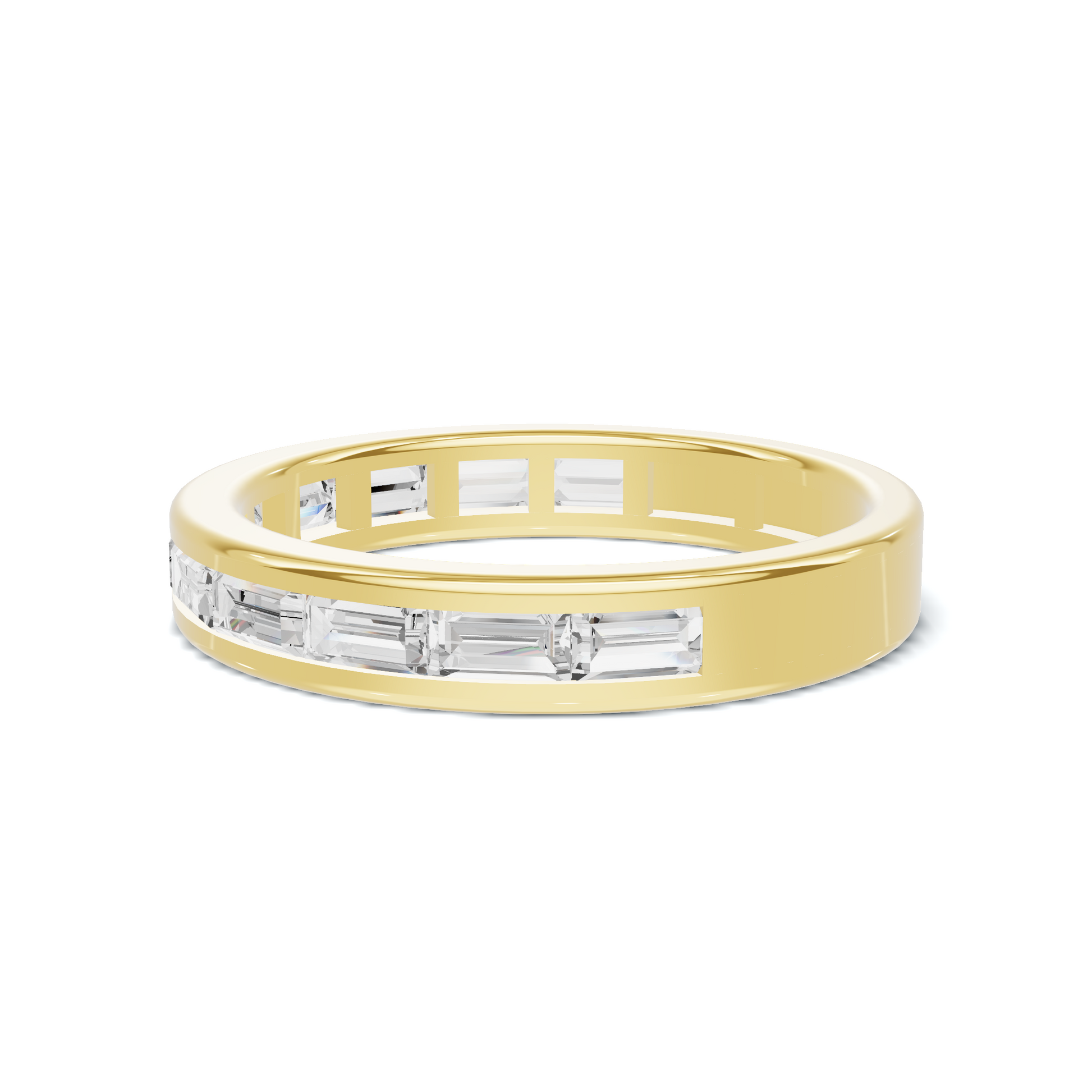Baguette Channel Set Ring