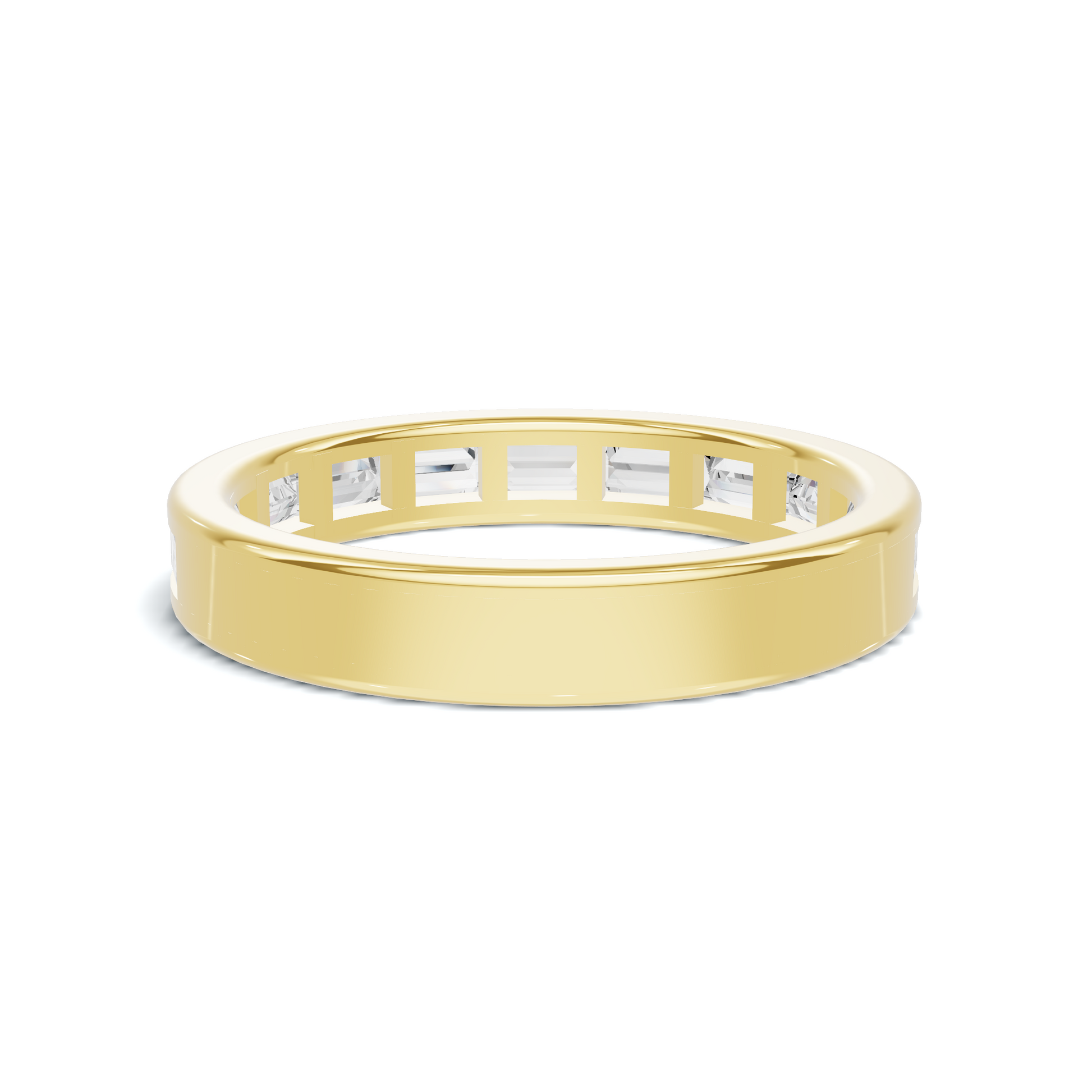 Baguette Channel Set Ring