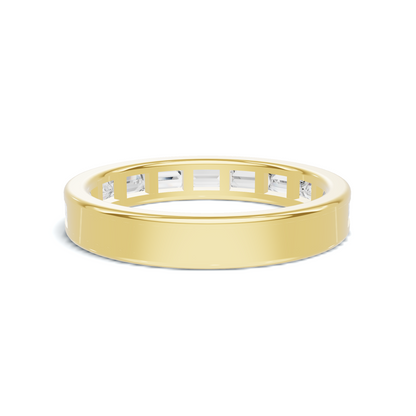 Baguette Channel Set Ring