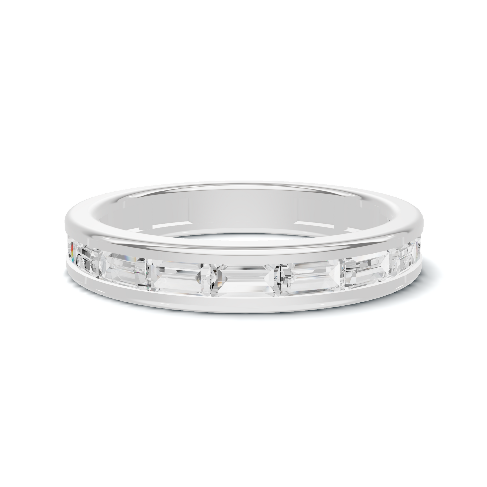 Baguette Channel Set Ring