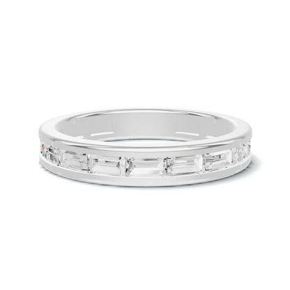 Baguette Channel Set Ring