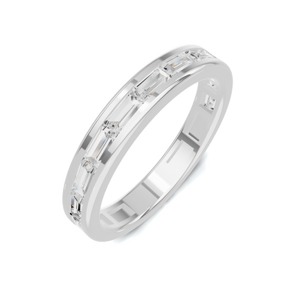 Baguette Channel Set Ring