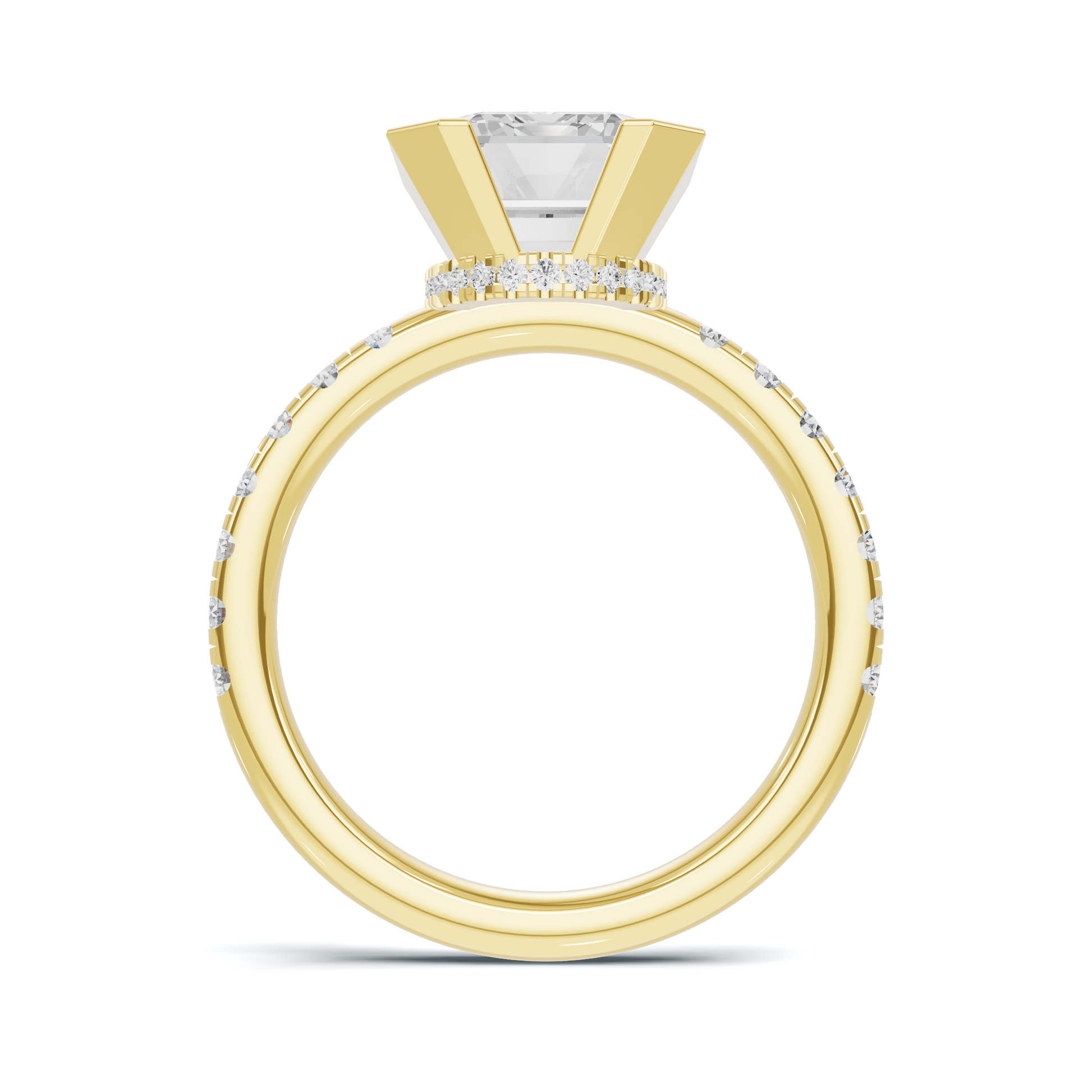 Bezel Set Ring